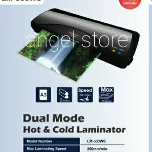 PROMAXI LM-333WS Mesin Laminating SIZE A3 ORIGINAL / Laminator LM 333