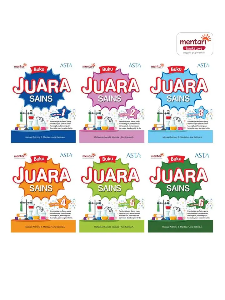 Juara Sains | Buku Pelajaran Sains SD