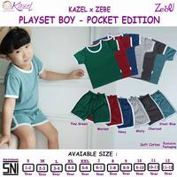 Gambar Zebe Kazel Playset Boy - Pocket Edition SIZE 7-12 dari babycuteonlineshop Kota Administrasi Jakarta Utara 1 Tokopedia