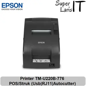Printer Kasir Epson TM-U220B-776 Usb RJ11 Autocutter  - Garansi Resmi