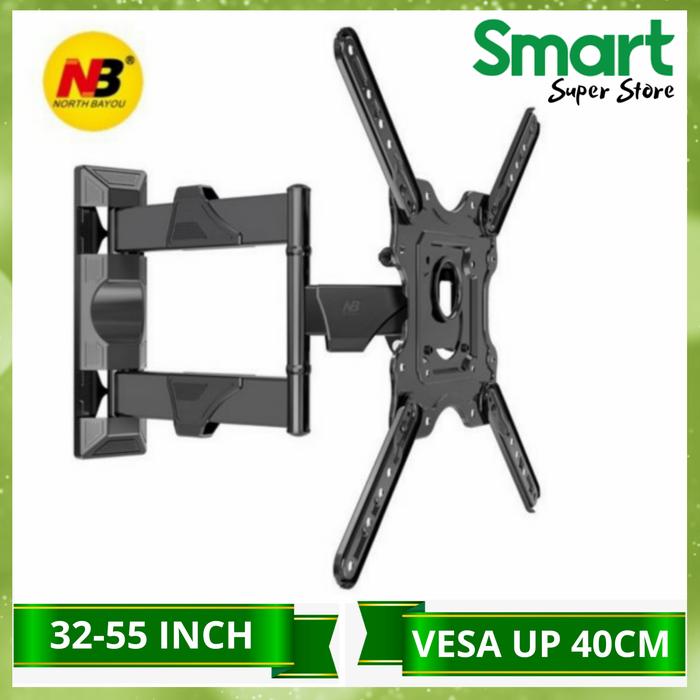 Gambar Bracket TV NB P4 | North Bayou P4 New Model | 32,40,43,49,50,55 Inch dari Smart Superstore Kota Administrasi Jakarta Selatan Tokopedia