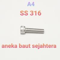 Gambar Baut L M6x30 Stainless 316 dari ANEKA BAUT SEJAHTERA Kab. Bekasi 1 Tokopedia
