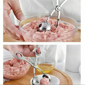 Alat Pembuat Bakso Meatball Makee / Sendok Cetakan Bakso Stainless