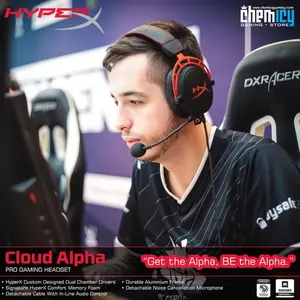 HYPERX Cloud Alpha Pro Gaming Headset with Microphone