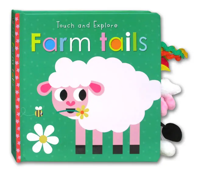 Buku dongeng - Buku bayi - Farm Tails Touch and Explore Board Book