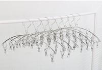 Gambar Gantungan Jemuran Baju Hanger 10 Jepit Stainless Steel - 3mm dari Nutomo Store Kota Tangerang 5 Tokopedia