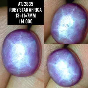 batu natural ruby star africa