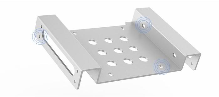 Gambar ORICO AC52535-1S Aluminum 5.25 inch to 2.5 / 3.5 inch Hard Drive Caddy dari Venshop'er Kota Administrasi Jakarta Pusat Tokopedia