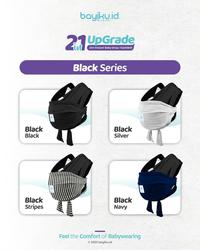 Gambar Baby Wrap 2in1 Upgrade plus Sashbelt - Instant BabyWrap Bayiku - Hitam - M dari Aurel Babyshop Kota Tangerang Selatan 1 Tokopedia