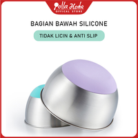 Gambar Ollahom Baskom Stainless Steel 304 Set isi 3 Baskom Serbaguna Baskom Set dari Ollahom Official Store Kota Tangerang 5 Tokopedia