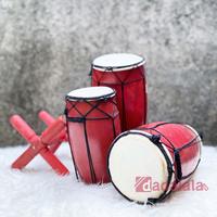 Gambar Mainan Edukasi Kendang Jawa 3 Variasi - Kecil dari Dadalala Kota Malang 2 Tokopedia