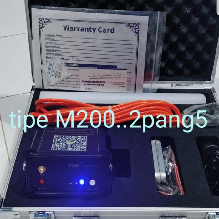 Gambar Alat Deteksi Sumber Mata Air PQWT M-200 dari 2Pang5 Shop Kota Pangkal Pinang Tokopedia