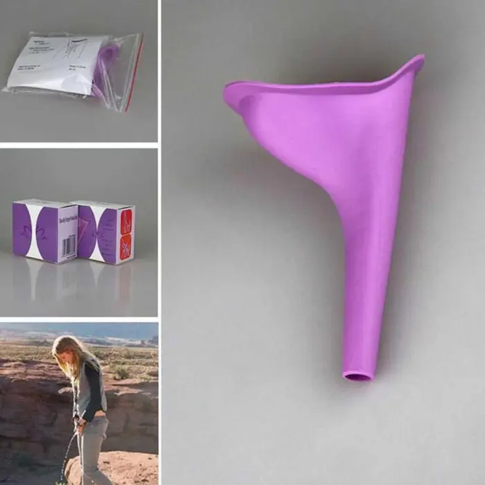 ALAT bantu UNTUK PIPIS WANITA - Urinator Silikon Portable Wanita - XBQ 0
