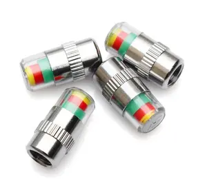 Tutup Pentil Indikator Tekanan Ban Mobil Tutup Pentil Motor Set 4 pcs