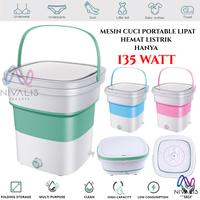 Gambar MESIN CUCI PORTABLE LIPAT 135WATT /MESIN CUCI TRAVEL/ WASHING MACHINE - Random dari Nivalis Jakarta Kota Administrasi Jakarta Utara 1 Tokopedia