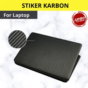 cover laptop karbon / stiker karbon laptop / garskin karbon laptop