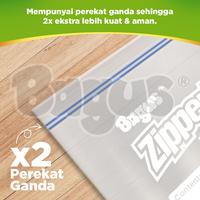 Gambar Bagus Double Lock Zipperbag With Pouch 25 s 18 cm x 18 cm W-21458 dari KODAKI Mall Kota Administrasi Jakarta Utara 3 Tokopedia