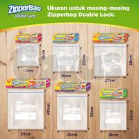 Gambar Bagus Double Lock Zipperbag With Pouch 25 s 18 cm x 18 cm W-21458 dari KODAKI Mall Kota Administrasi Jakarta Utara 5 Tokopedia