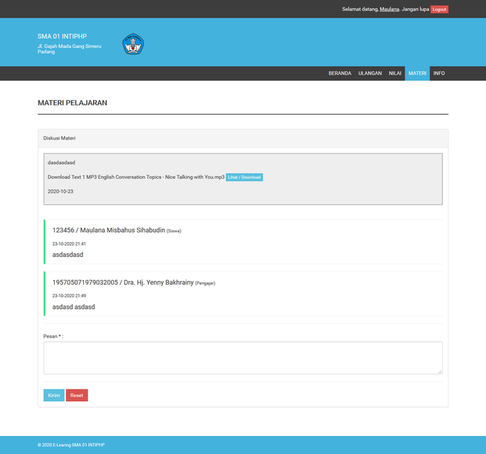 Jual E-learning Source Code Premium Aplikasi Lengkap Berbasis Php Mysql ...