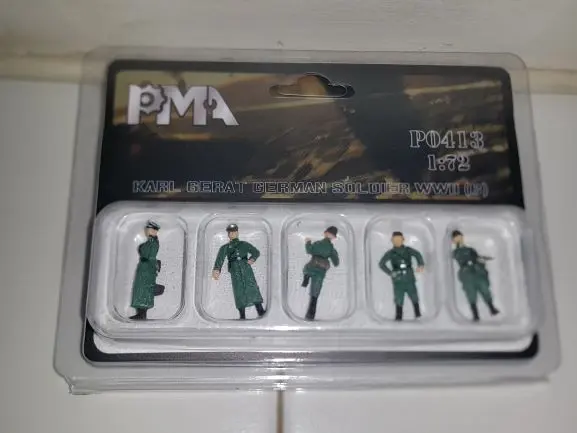 Figure German Karl Gerat Soldier WW II Skala 1:72 PMA