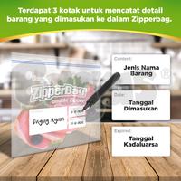 Gambar Bagus Double Lock Zipperbag With Pouch 25 s 18 cm x 18 cm W-21458 dari KODAKI Mall Kota Administrasi Jakarta Utara 2 Tokopedia