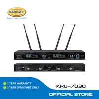 Gambar PROFESSIONAL WIRELESS MICROPHONE KREZT KRU-7030 HANDHELD dari KREZT Kota Administrasi Jakarta Barat 2 Tokopedia