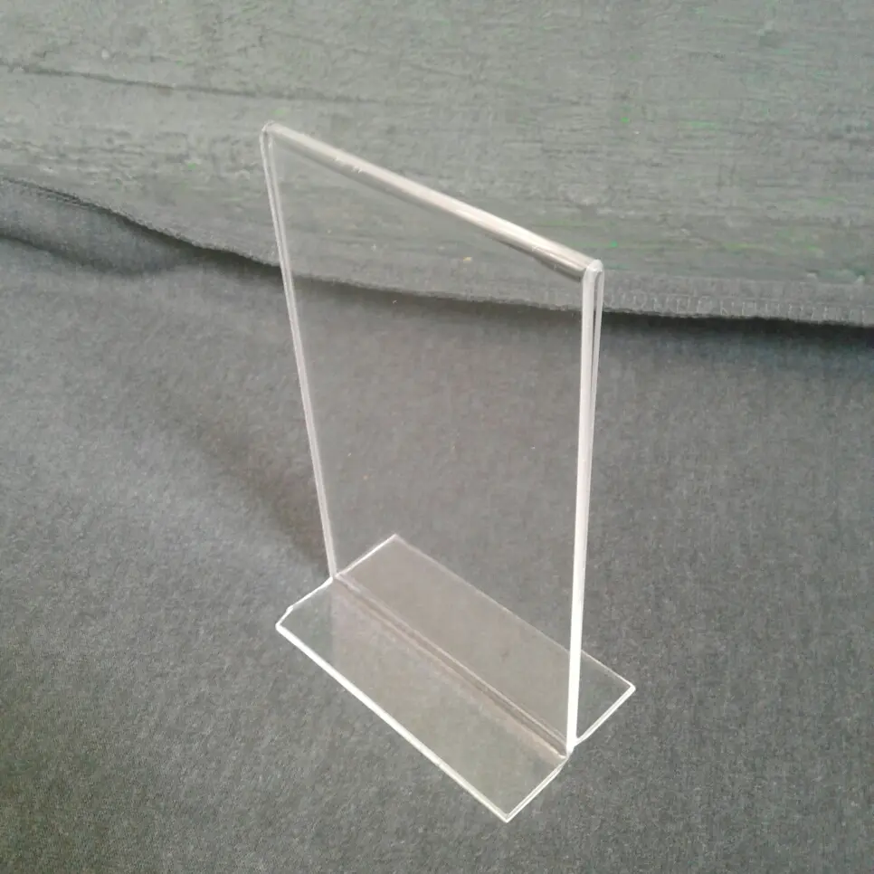 akrilik nomer meja 12x8 cm