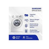 Gambar SAMSUNG WW65J3033LW Mesin Cuci Front Loading 6.5 Kg | WW65 | WW65J3033 dari Colour Elektronik Kota Tangerang 2 Tokopedia