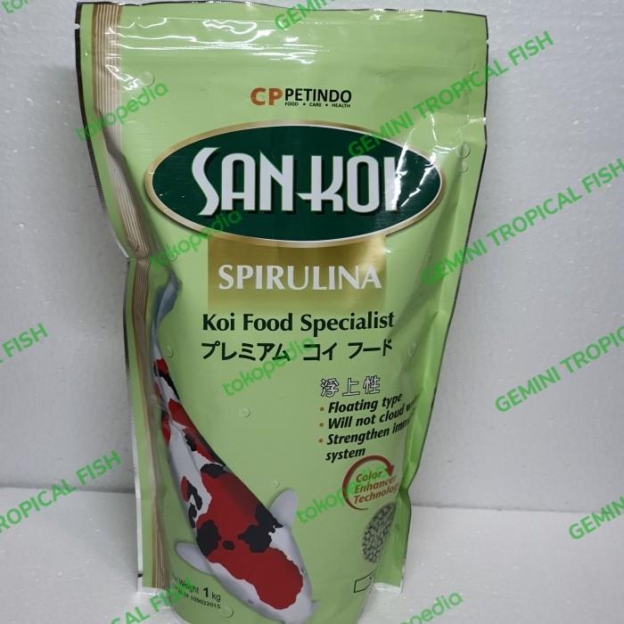 Sankoi / Sankoi spirulina 1 kg/ pakan ikan koi 2mm - Shop | Tokopedia