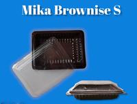 Gambar 50 Pcs - Mika Brownies S / Tray Sushi Kotak Per Pack Mika Kue Box Brownies S dari Libra Pack Kota Tangerang 1 Tokopedia