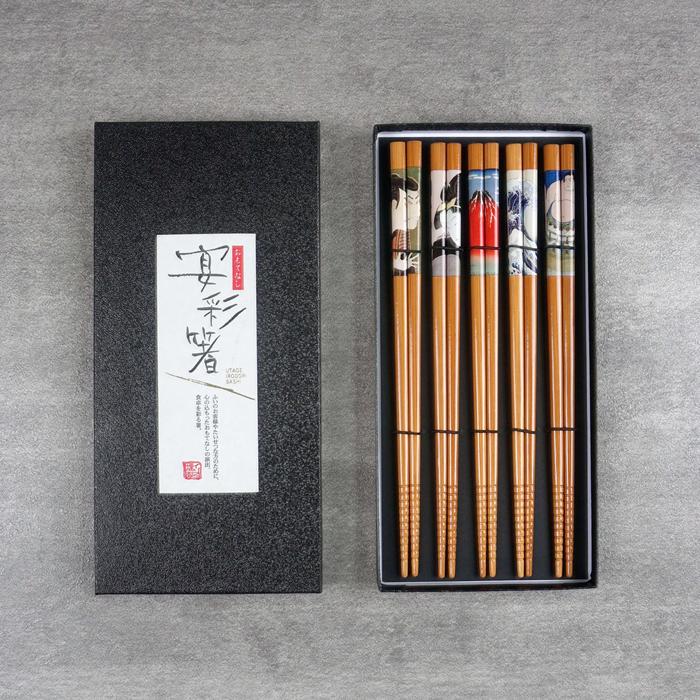 Gambar Sumpit Jepang Japanese Chopstick ISHIDA 5 Pairs Ta Keo Kiyoe dari Upscale Living Kota Administrasi Jakarta Selatan Tokopedia
