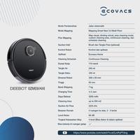 Gambar Ecovacs DEEBOT OZMO 920 Robot Vacuum Cleaner Vacum dari Ecovacs Indonesia Kota Tangerang 5 Tokopedia