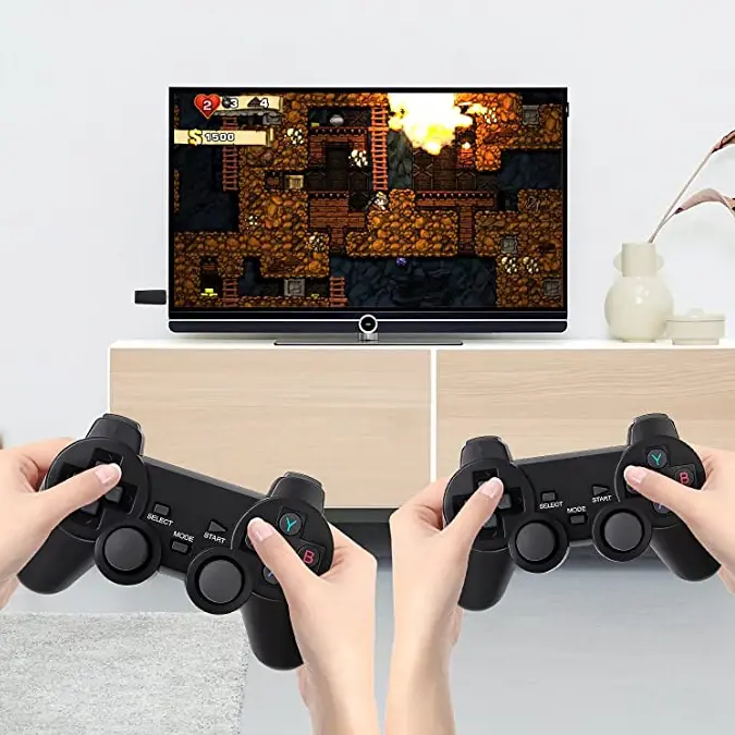 Game Stick 4K Game Console Wireless Gamepad HDMI TV Retro Video Game 4