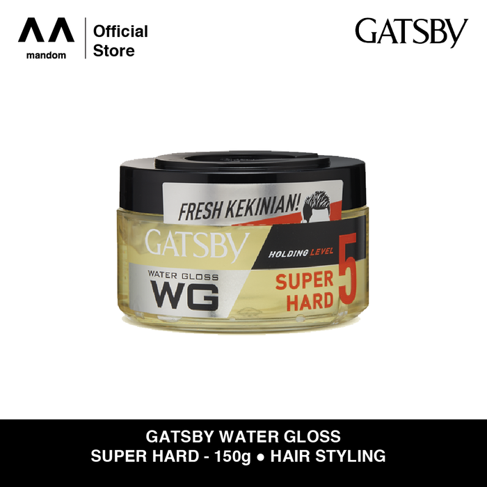 Gambar GATSBY Water Gloss Super Hard 150g dari Mandom Indonesia Kota Administrasi Jakarta Barat Tokopedia