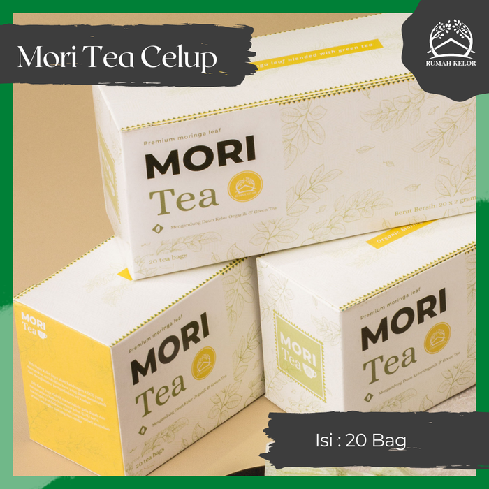 Gambar Teh Celup Daun Kelor Asli MoriTea, Isi 20 Bag 100% Organik dari RumahKelor Kota Administrasi Jakarta Timur Tokopedia