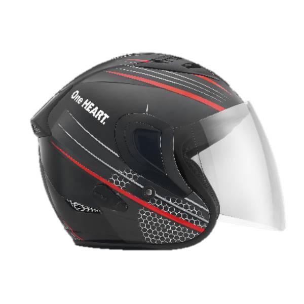 Gambar Helm Honeycomb Black Red (XL) dari Honda Cengkareng Kota Tangerang Tokopedia