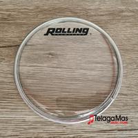 Gambar drum head mika membran 12 " inch transparan rolling original dari TELAGA MAS MUSIC Kab. Ponorogo 1 Tokopedia