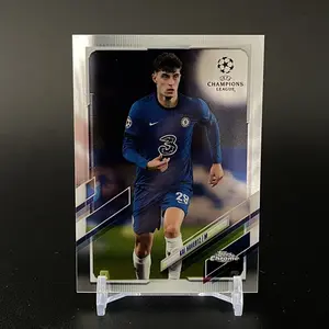 Kartu Bola Topps Chrome UEFA Champions League Kai Havertz Chelsea