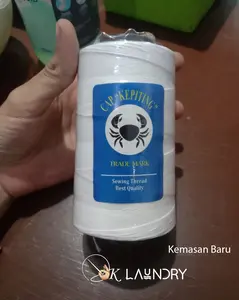 Benang Jahit Karung Cap Kepiting untuk Mesin Jahit Karung