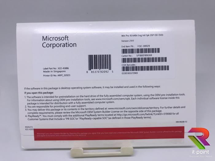 Jual Win 10 Pro 64 Bit Ori full Pack NEW Version Harga Terjangkau ...