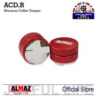 Gambar Tamper Macaron Almaz 51 mm 4 Clover Leaf Red Merah dari Almaz Leoricco Coffee Maker Kota Administrasi Jakarta Pusat 2 Tokopedia