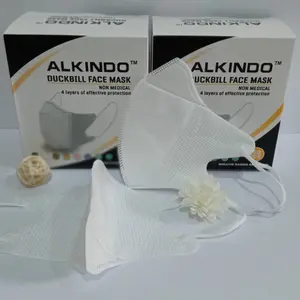 Masker Duckbill 4Ply Earloop Import Premium Qualiy Disposable Mask