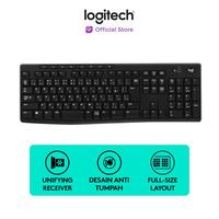 Gambar Logitech K270 Keyboard Wireless Full Size dari Logitech Official Store Kota Administrasi Jakarta Timur 1 Tokopedia