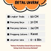 Gambar Wakakids Setelan Bayi Anak Laki Usia 0 - 6 Bulan Motif Jangkar 3776 - Kuning Muda dari Wakakids Kota Administrasi Jakarta Pusat 4 Tokopedia