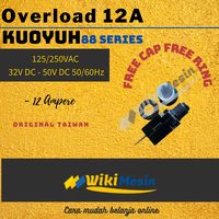 Gambar Overload Thermal Circuit Breaker Kuoyuh 12 Ampere 88 Series 12A dari Overload Wikimesin Kab. Tangerang 2 Tokopedia
