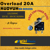 Gambar Overload Thermal Circuit Breaker Kuoyuh 20 Ampere 88 Series 20A dari Overload Wikimesin Kab. Tangerang 5 Tokopedia