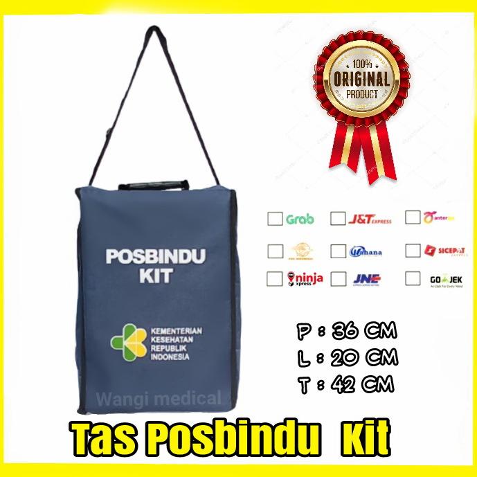 Gambar tas posbindu kit jinjing/selempang/gendong dari WANGI MEDICAL Kota Depok Tokopedia