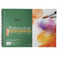 Gambar ARTO COTTON WATER COLOUR BOOK SPIRAL 300 GSM 12SHEETS dari LeevenCo Kota Surabaya 3 Tokopedia