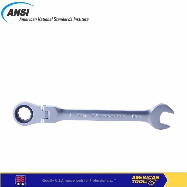 Gambar Kunci Ring Pas Ratchet flexible 14mm American Tool 8958952 dari American Tool & Secure Store Kab. Tangerang Tokopedia