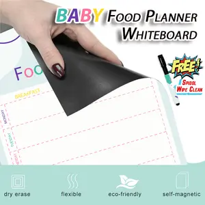 MAGNETIC BABY FOOD PLANNER NOTES MAGETIK PLANNER MAGNET KULKAS